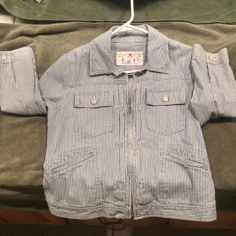 Ralph Lauren women’s jeans jacket zipper front/Final Markdown.no offers - Picture 3 of 8
